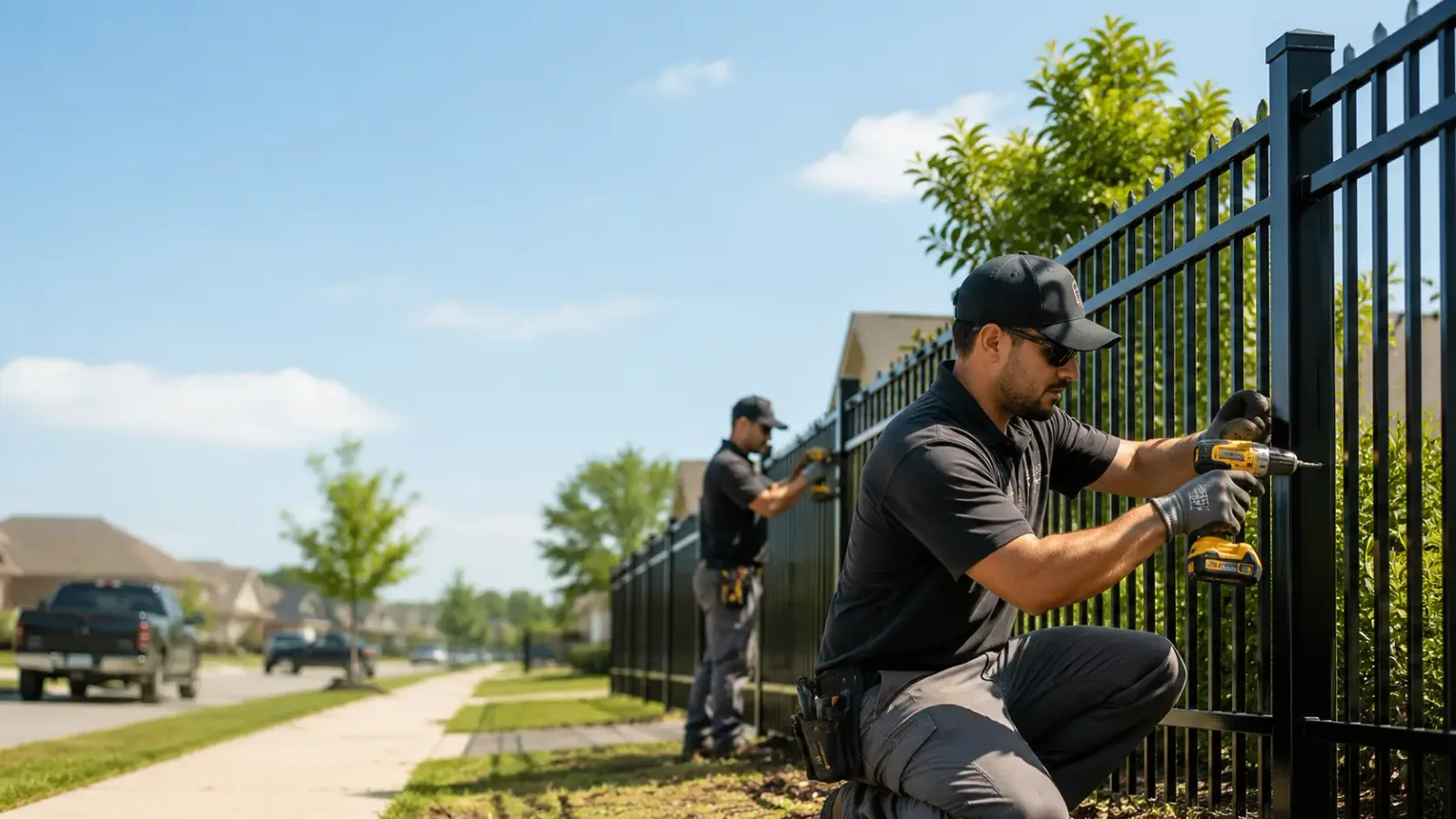 Metal Fence Installation in Lutts, TN
